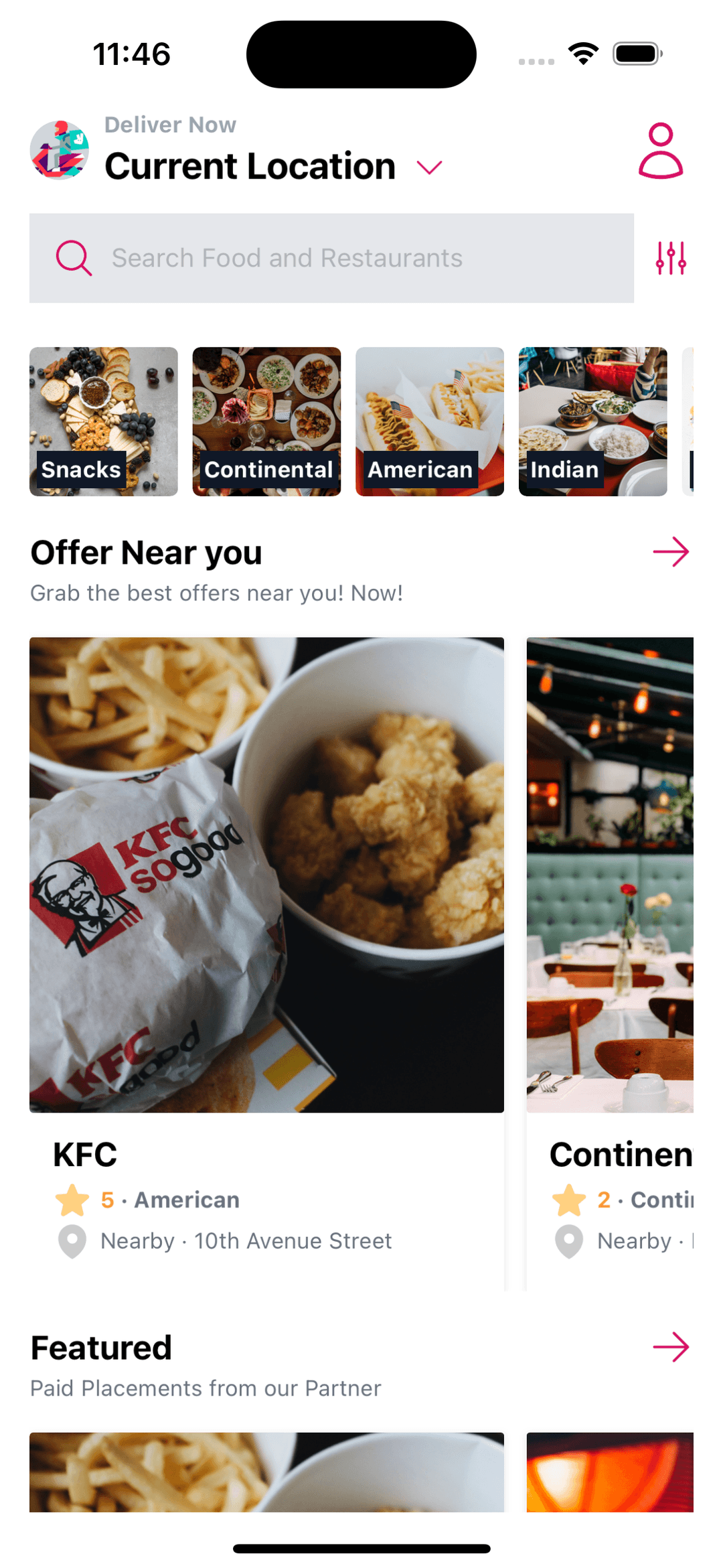 FoodPanda Clone
